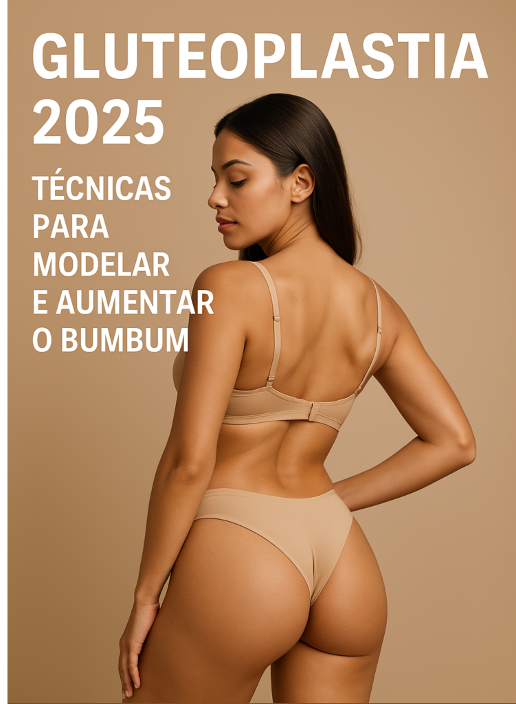 Mulher de costas com silhueta marcada e bumbum definido — Gluteoplastia 2025